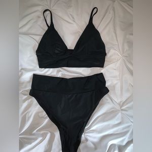 Women’s all black Aerie bikini